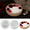 Round Shape DIY Candle Cups Silicone Molds DIY-E072-01-1