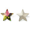 Glass Rhinestone Cabochons MRMJ-N029-04A-09-5