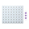 Paw Print Silicone Wax Melt Molds SIMO-TAC0001-09A-1