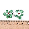 Handmade Lampwork Bumpy Beads Strands LAMP-T021-25F-4