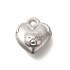 Anti-Tarnish 304 Stainless Steel Charms STAS-I321-62P-1