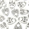 30Pcs 3 Styles Tibetan Style Alloy Pendants TIBEP-CJ0003-12-3