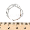 Hollow 304 Stainless Steel Cuff Rings LS-RJEW-S626-07P-3