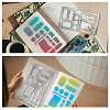 Retro Stainless Steel Metal Cutting Dies Stencils DIY-WH0242-286-4
