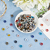 200 Sets 10 Colors Iron Grommet Eyelet Findings SCRA-GF0001-10B-03-3