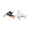 Halloween Theme Alloy Enamel Pendants ENAM-T022-54P-04-2