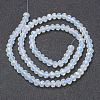 Glass Beads Strands EGLA-A034-J8mm-D06-2