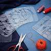 Transparent Acrylic Sewing Template DIY-GF0002-92-4