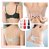 15Pcs 15 Style 2 Row x 2/3/4 Hook Polyester Underwear Bra Extenders DIY-BC0012-41-6