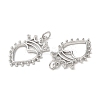 Eco-Friendly Brass Micro Pave Cubic Zirconia Pendants KK-M246-41P-2