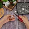 12Pcs 6 Styles 201 Stainless Steel Pendants STAS-SZ0002-21-3