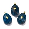 Natural Apatite Pendants X-G-B089-01G-03-1