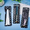 30Pcs 3 Styles Rectangle Laser Plastic Yin-yang Zip Top Gift Bags OPP-TA0001-12-6
