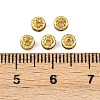 Brass Grade A Rhinestone Spacer Beads RSB034NF-16G-2