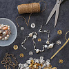 160Pcs 8 Styles Tibetan Style Bell Filigree Bead Caps TIBE-GO0001-04-5
