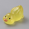 Duck Luminous Resin Display Ornaments DJEW-TAC0004-01C-01-1