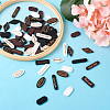 300Pcs 15 Style Schima Superba Wood Links WOOD-TA0001-47-4