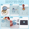 2Pcs 2 Colors Wax Particles Silicone Fixator DIY-NB0010-22B-5