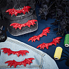 40Pcs Imitation Leather Evil Wings Ornament Accessories DIY-GF0008-82A-4