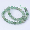 Natural Green Aventurine Beads Strands G-Q462-10mm-20-2