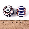 Handmade Millefiori Glass Rondelle Beads LA-N002-13A-3