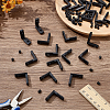 30Pcs Alloy L-Shape Corner Groove Connectors FIND-GA0007-23-4