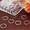 316 Surgical Stainless Steel Keychain Clasps STAS-BBC0005-81B-4
