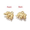 Tibetan Style Alloy Charms X-PALLOY-P220-01G-NR-2