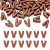 Opaque Acrylic European Beads LS-OACR-TAC0019-006V-1