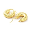 Brass Hoop Earrings KK-R150-04A-2