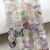 Natural Colorful Fluorite Beads Strands G-P575-C20-6mm-1