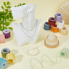 12 Rolls 12 Colors Faux Suede Cord LW-FH0001-01B-5