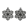 Spray Painted 430 Stainless Steel Pendants STAS-Z116-10-1