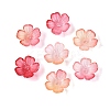 Transparent Plastic Bead Caps KY-Q005-02A-07-2