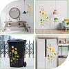 Removable PVC Self Adhesive Toilet Stickers DIY-WH20001-35-5
