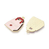 Alloy Enamel Pendants PALLOY-T093-18G-2