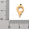 304 Stainless Steel Enamel Pendants STAS-L281-005G-3