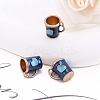 Alloy Enamel Mug Cup with Heart Miniature Ornaments LS-PW-WG9EB43-06-1