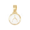 Brass Charms KK-E798-01H-G-1