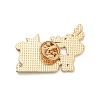 Christmas Enamel Pin JEWB-K028-01C-G-2