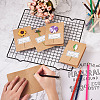 32Pcs 4 Colors Paper Cards DIY-KS0001-15-5