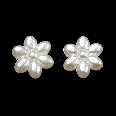 ABS Imitation Pearl Beads X-OACR-K001-12-1