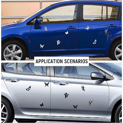 Waterproof Plastic Car Decals for Women DIY-FG0001-26-1