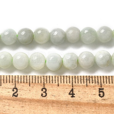 Natural Myanmar Jadeite Beads Strands G-L595-C01-01A-1