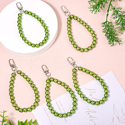 Acrylic Pendant Decorations HJEW-TAC0064-1