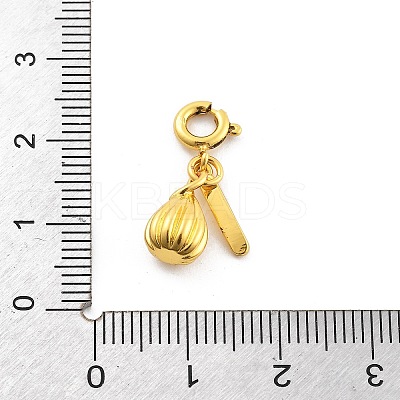 Brass Fruits Pendant Decoration LS-HJEW-P020-01H-G-1