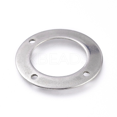 Tarnish Resistant 304 Stainless Steel Open Back Bezel Links STAS-Z014-13P-1