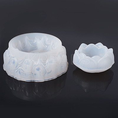 DIY Silicone Ashtray & Candle Holder Molds DIY-TA0002-89-1