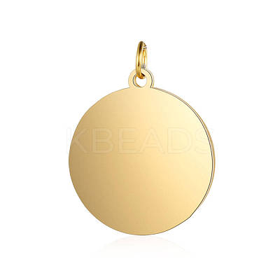 Ion Plating(IP) 304 Stainless Steel Pendants STAS-I311-33H-G-1