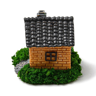 Resin House Display Decoration RESI-G070-03H-1